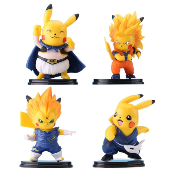 Lot figurine Pikachu version Dragon Ball Z